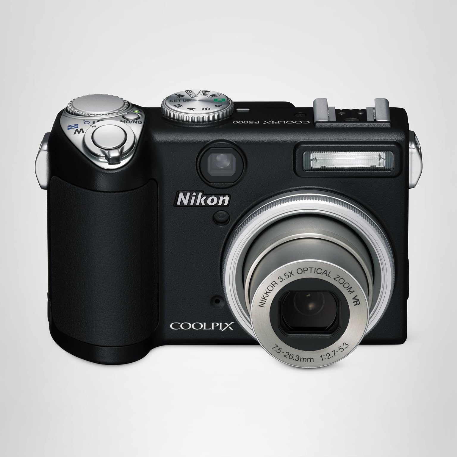 【スマホ転送OK】ニコン Nikon COOLPIX P5000 ブラック Nikon デジタルカメラ COOLPIX P5000